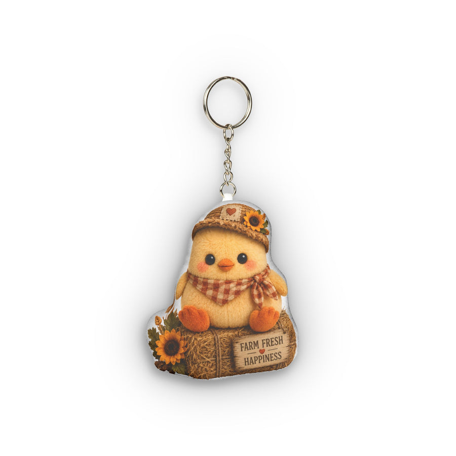 Hazel Hay Chick™ Mini Plush Keychain™ Mini Plush Keychain | Old Soul Harvest™