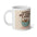 Jumbo Mug - "Powered by Hot Cocoa & Denial" Cute Winter Coffee Cup (20 oz)