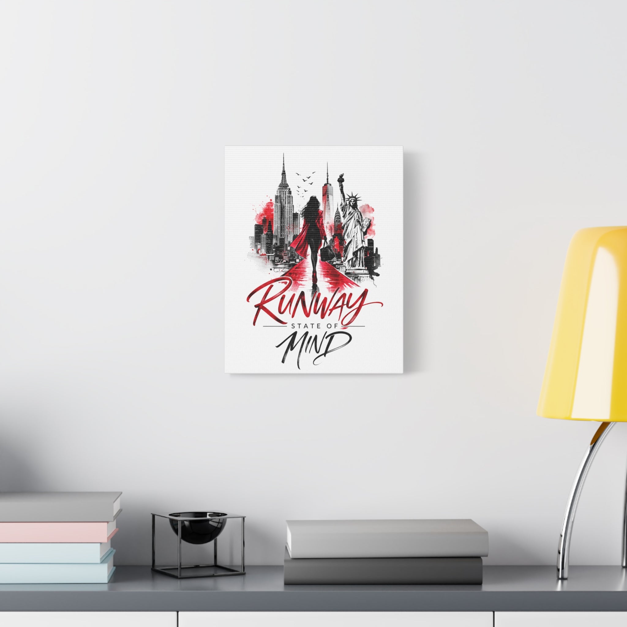 Runway State of Mind Canvas Wall Art — NYC Fashion Print - Creations by Chris and Carlos