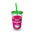 Dunkin Donuts- Inspired DunKings Tumbler with Straw, 16oz