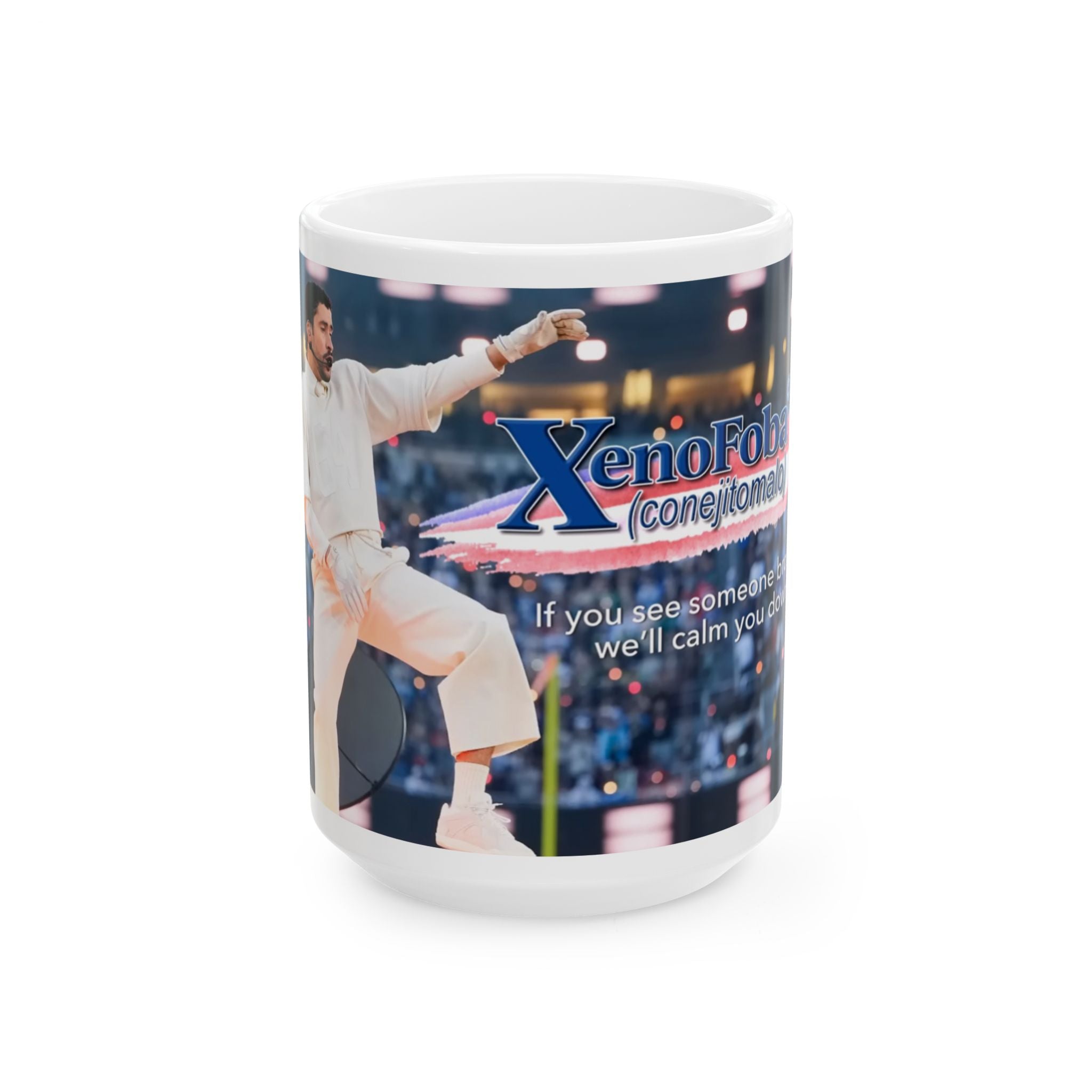XenoForce Conjunctomancer Ceramic Mug — Funny Gaming/Streamer Coffee Cup (11oz & 15oz) - Creations by Chris and Carlos