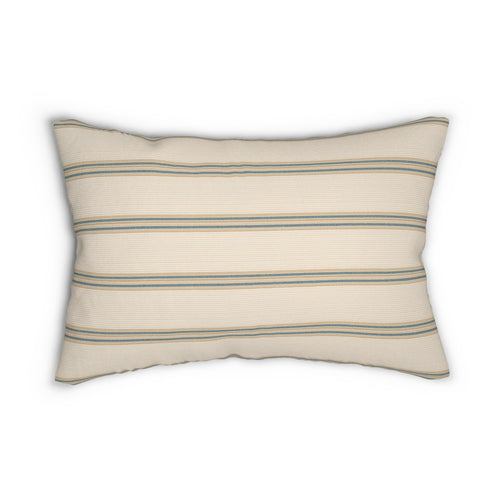 Ellison Collection Cozy Striped Lumbar Pillow for Relaxation & Style - Creations by Chris and Carlos