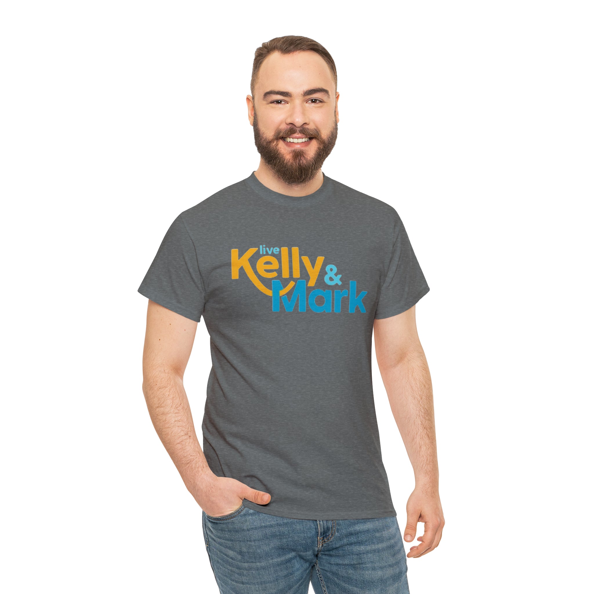 Live Kelly and Mark- Unisex Heavy Cotton T-Shirt - Creations by Chris and Carlos