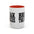 Break the Rules Coffee Mug — Bold Black Accent Ceramic Mug (11/15 oz)
