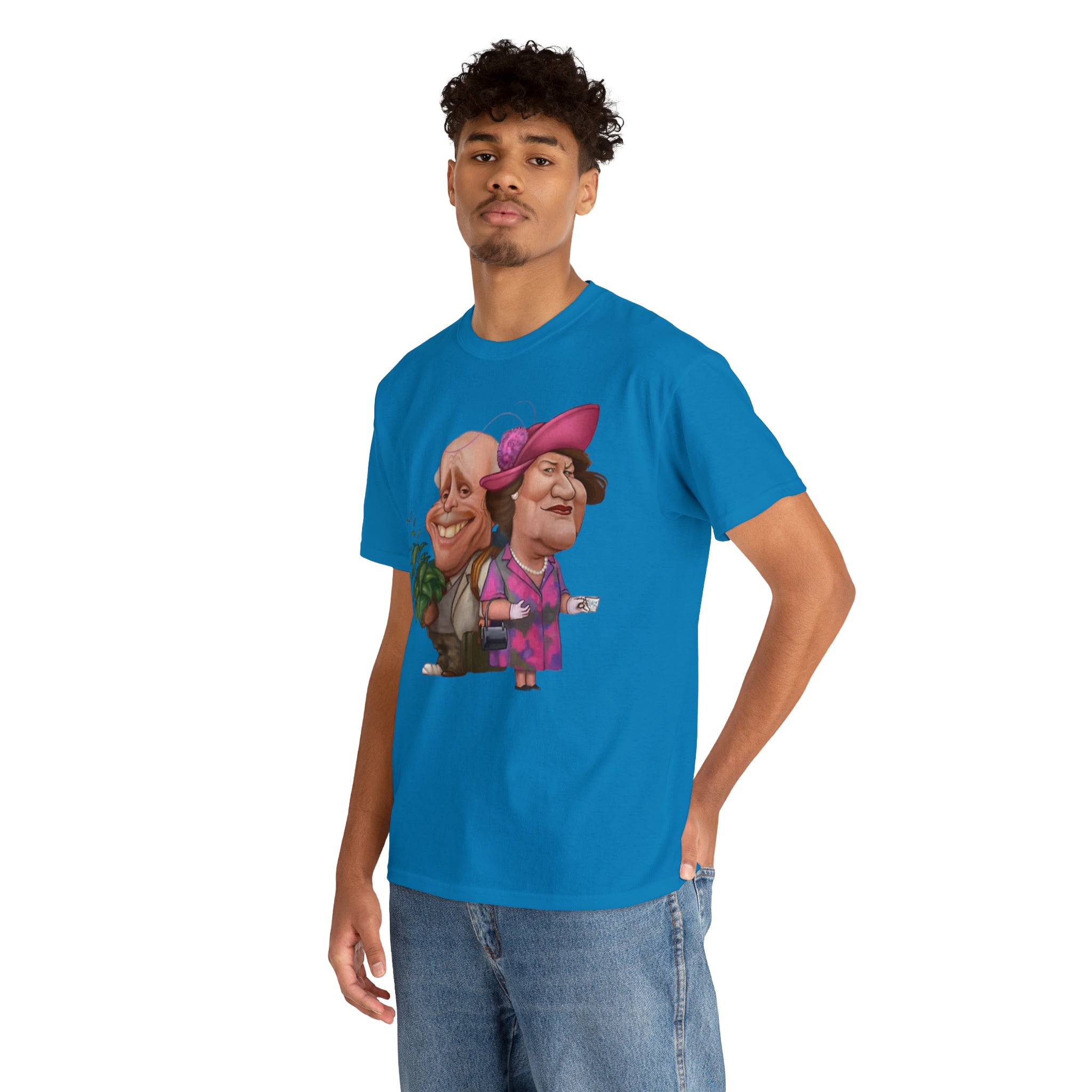 Keeping Up Appearances 90's TV Show-Unisex Heavy Cotton T-Shirt - Creations by Chris and Carlos