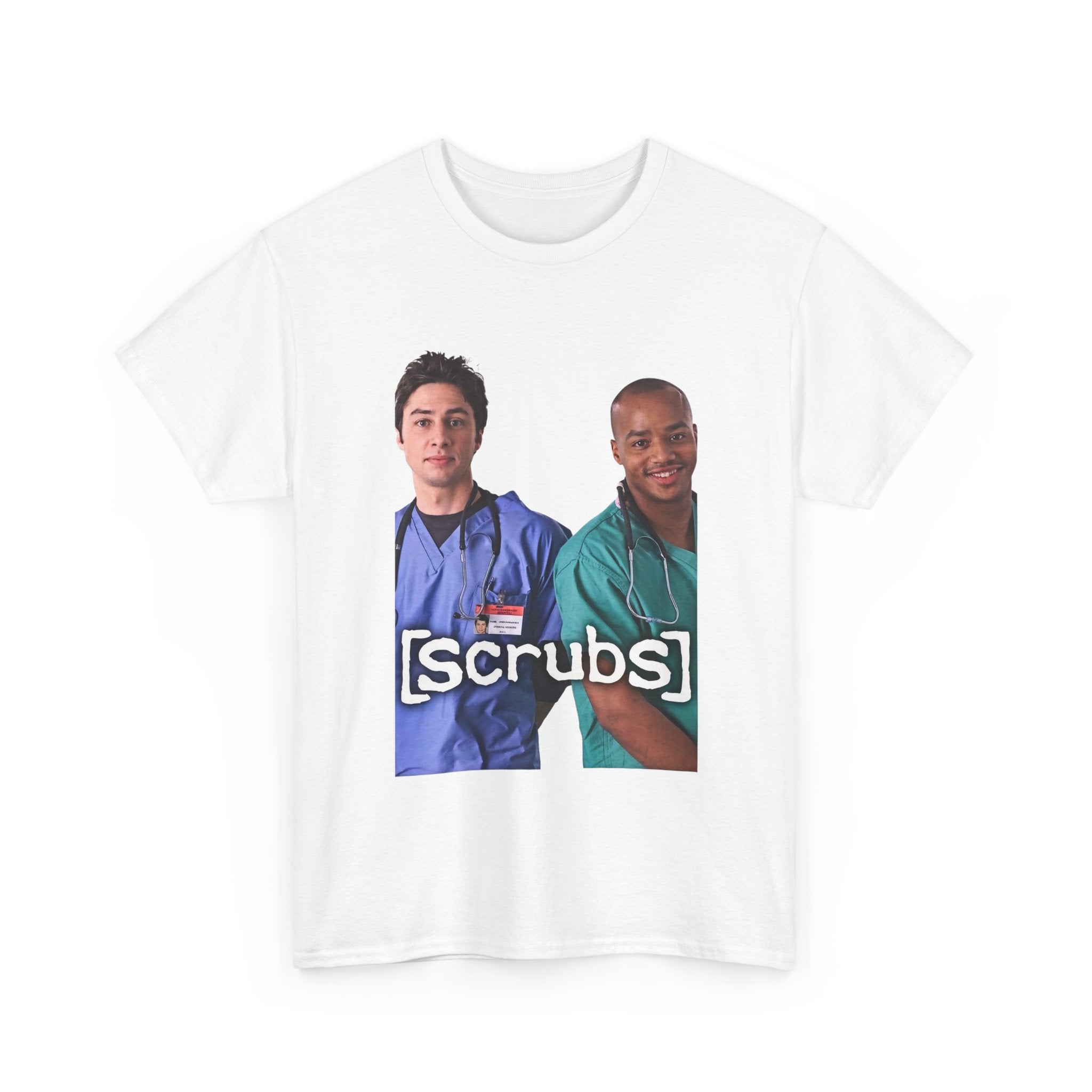 Scrubs TV Medical Tee — Retro Nurse & Doctor Graphic Shirt - Creations by Chris and Carlos