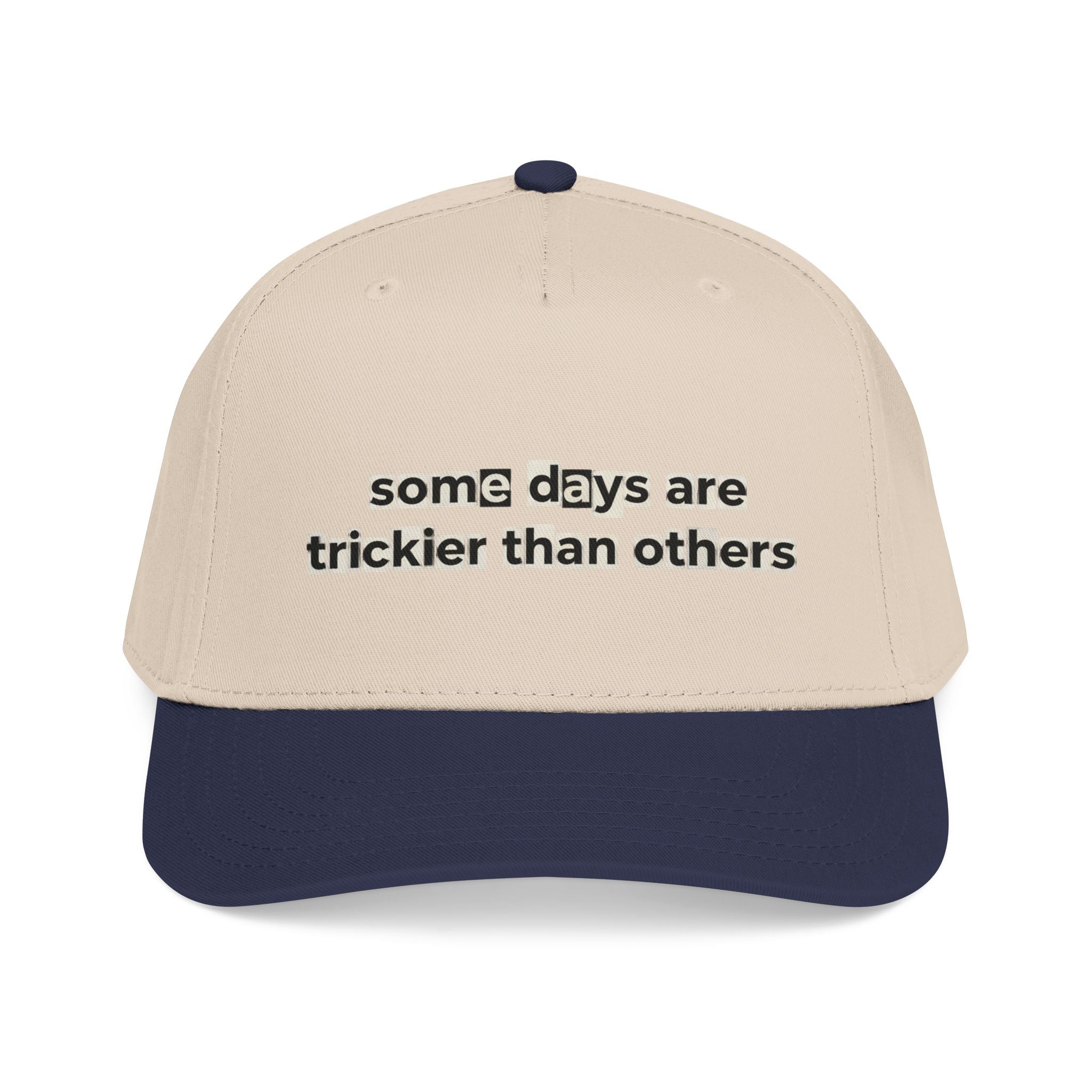 Baseball Cap — "Some Days Are Trickier Than Others" Patch - Creations by Chris and Carlos