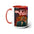 Bullet Train- Two-Tone Coffee Mugs, 15oz