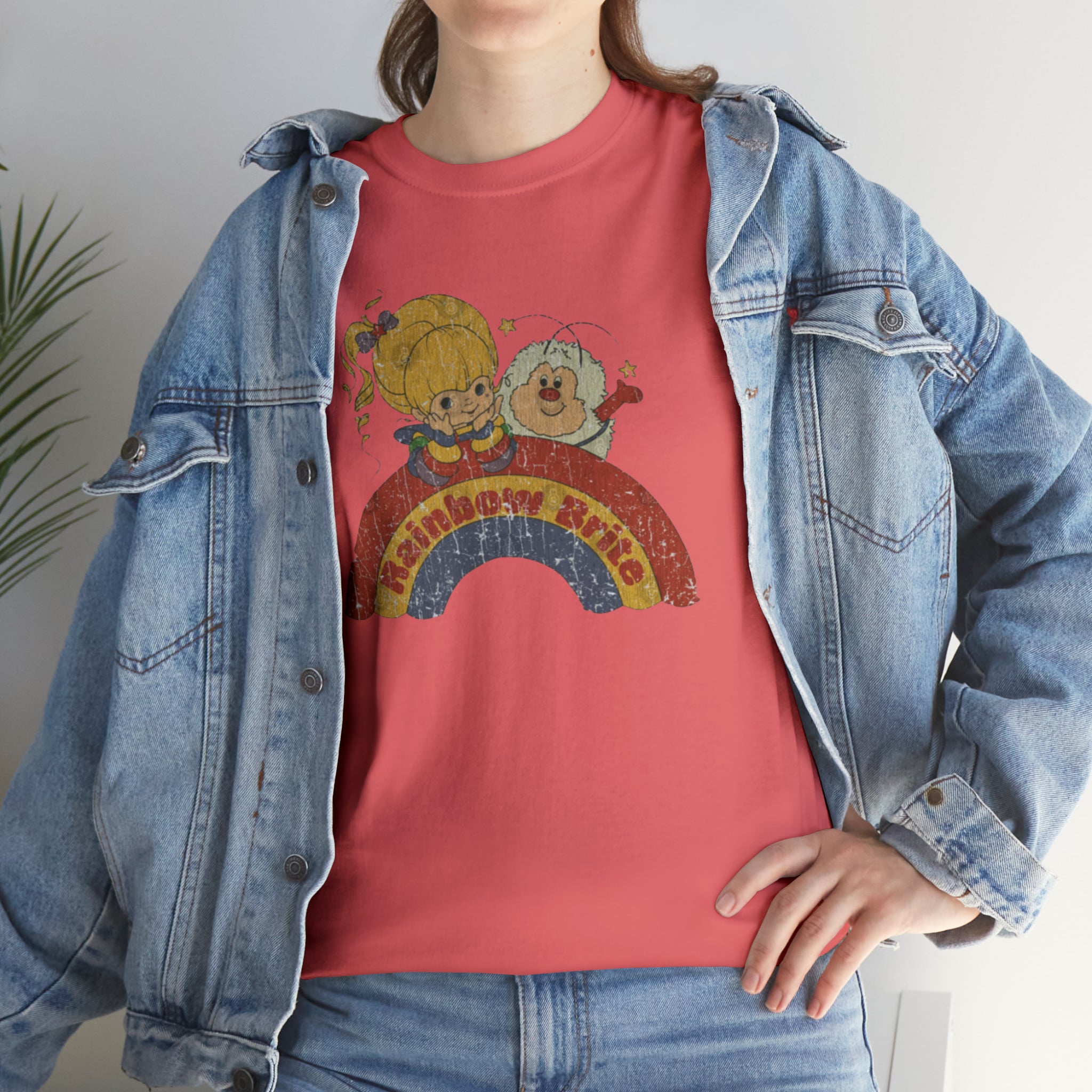 Rainbow Bright- Unisex Heavy Cotton T-Shirt - Creations by Chris and Carlos