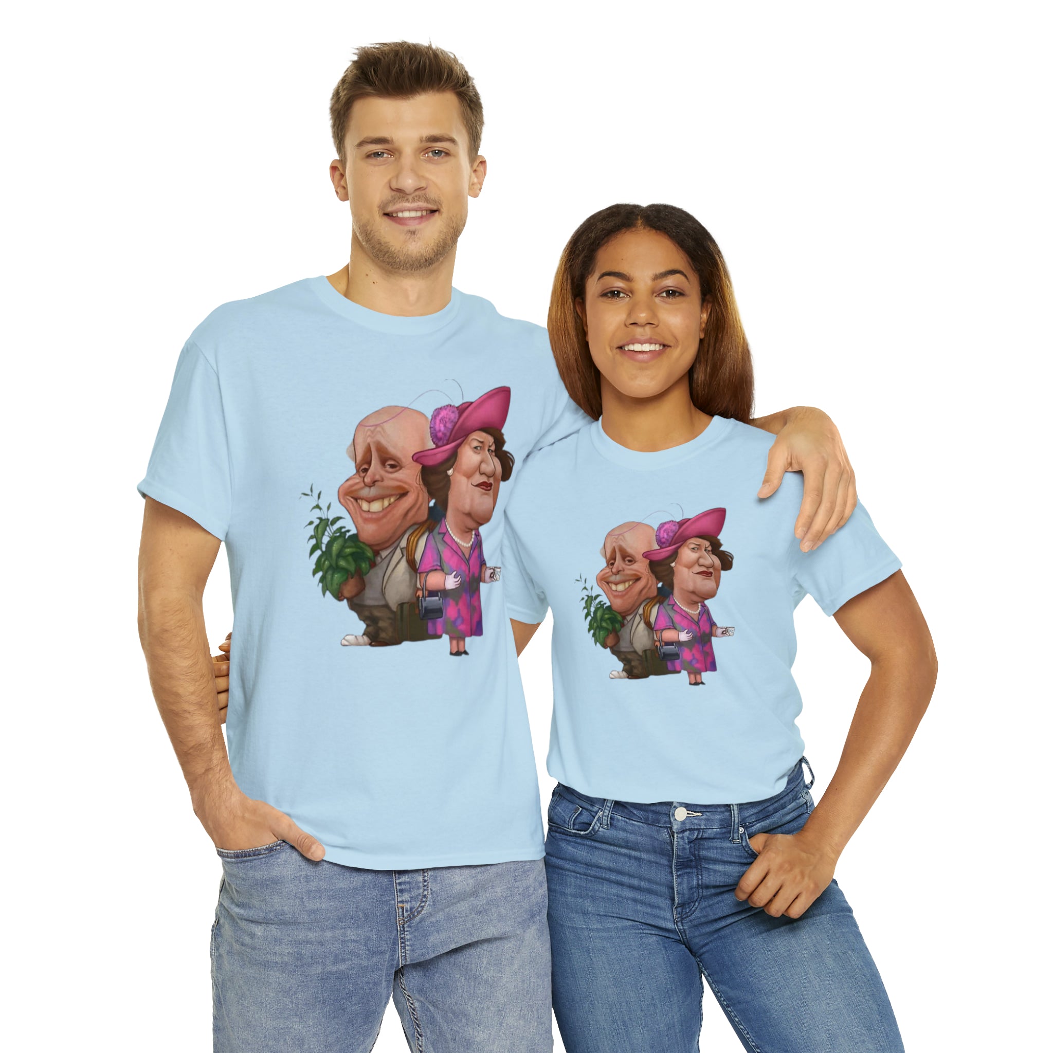 Keeping Up Appearances 90's TV Show-Unisex Heavy Cotton T-Shirt - Creations by Chris and Carlos