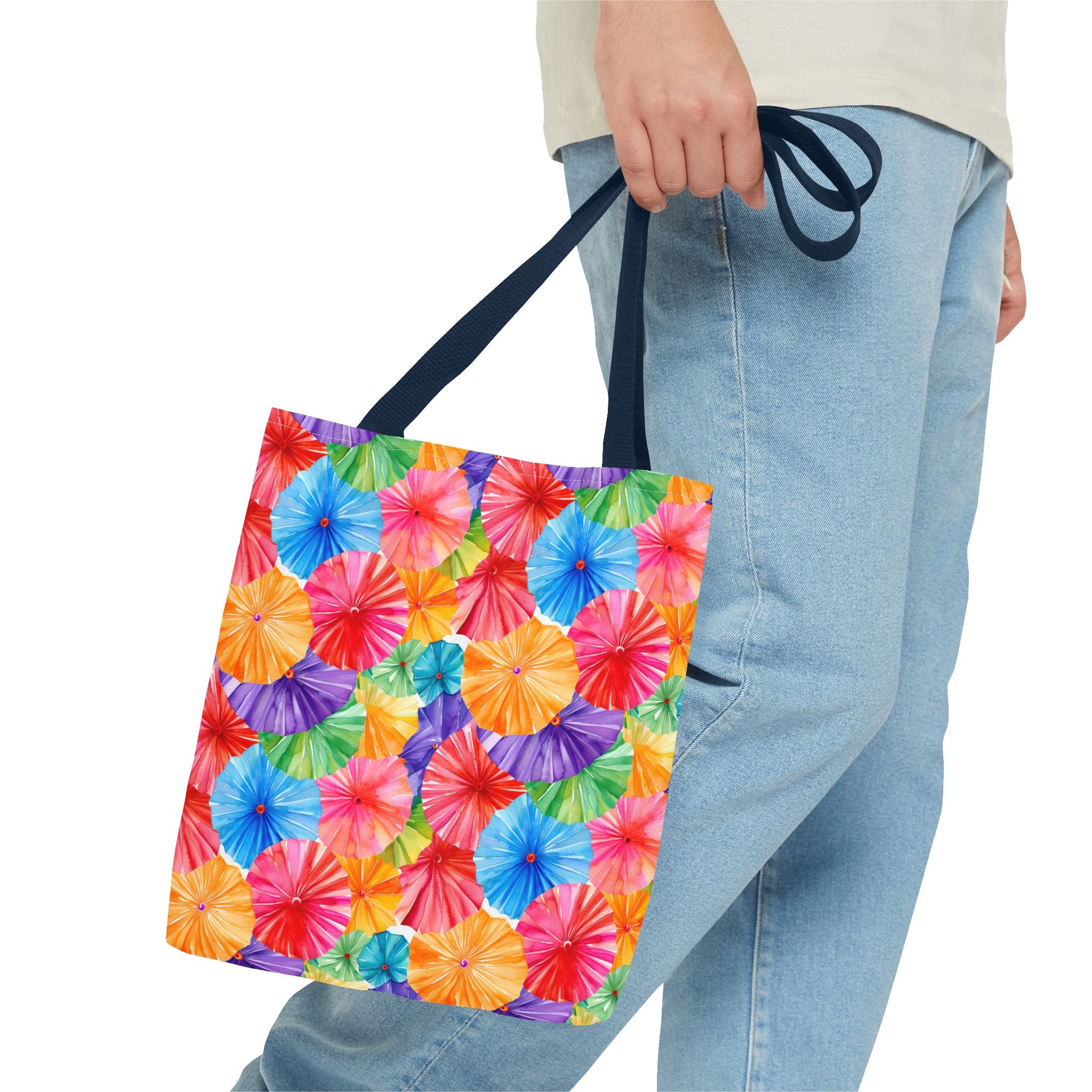 Sol y Alegría (Sun and Joy) Collection- Cactus Succulent Pattern Microfiber Blanket Soft Velveteen Throw for Home & Garden Lovers Colorful Paper Parasol Pattern Tote Bag — Vibrant Summer Beach Market Bag - Creations by Chris and Carlos