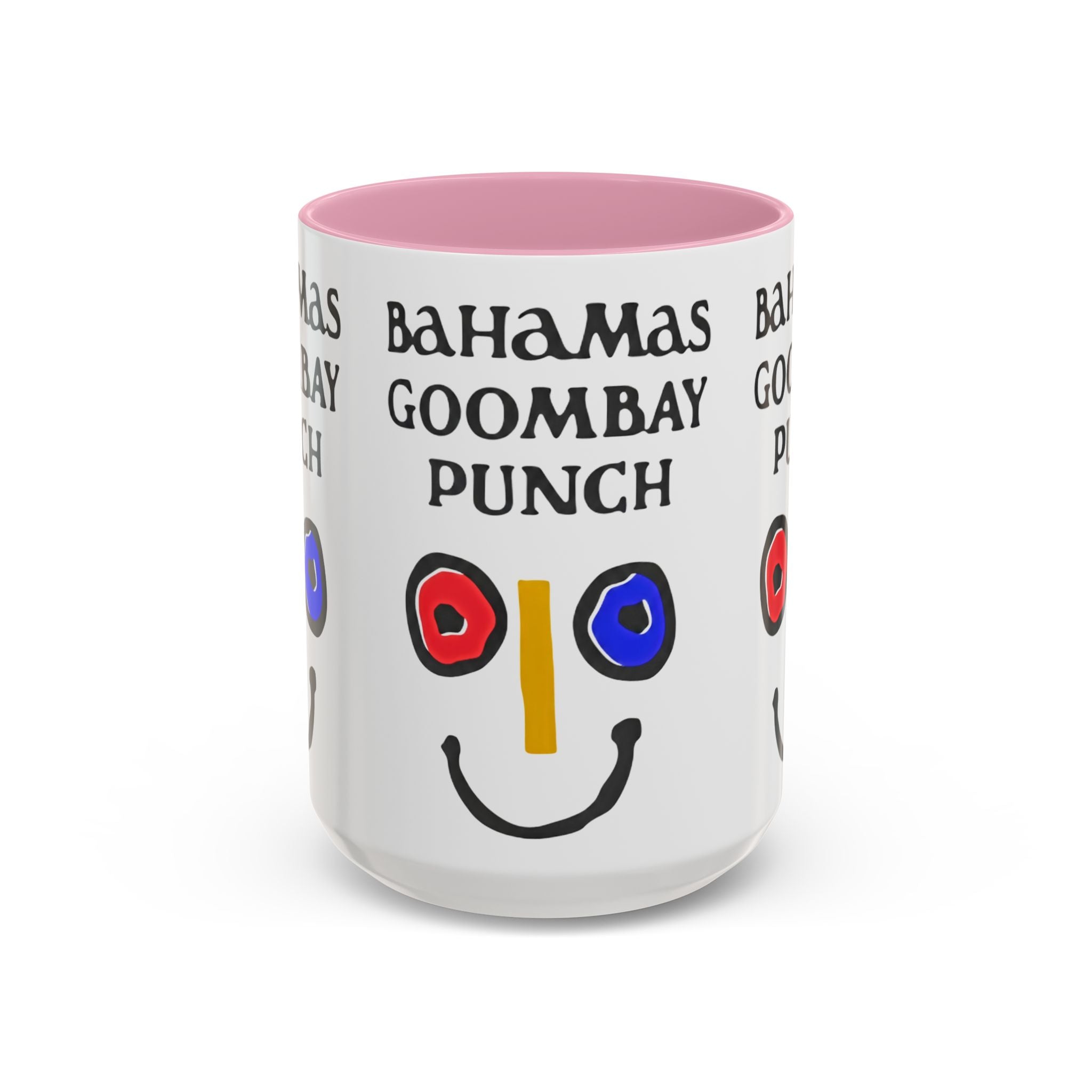 Bahamas Goombay Punch Mug — Colorful Caribbean Smile Coffee Cup (11oz, 15oz) - Creations by Chris and Carlos