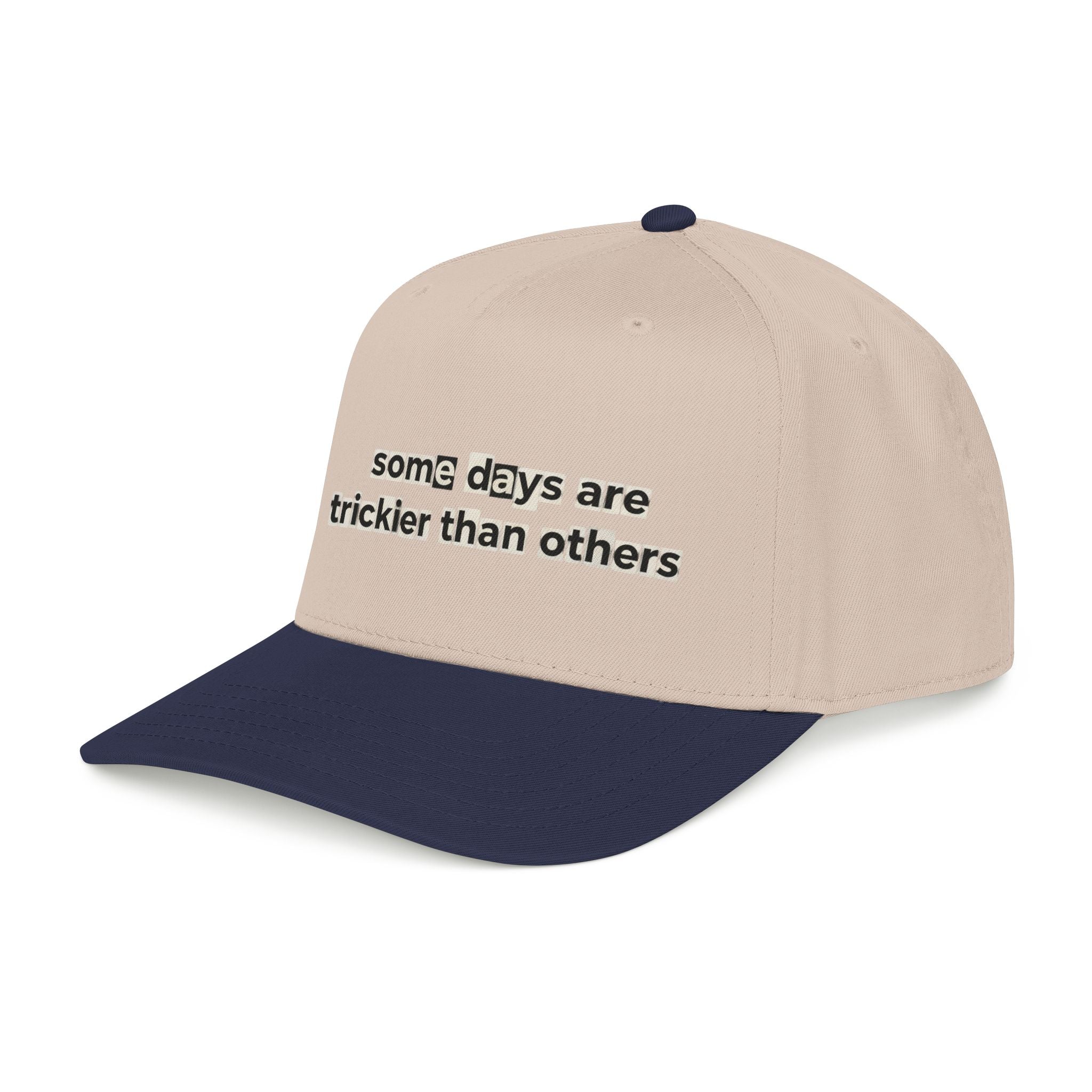 Baseball Cap — "Some Days Are Trickier Than Others" Patch - Creations by Chris and Carlos