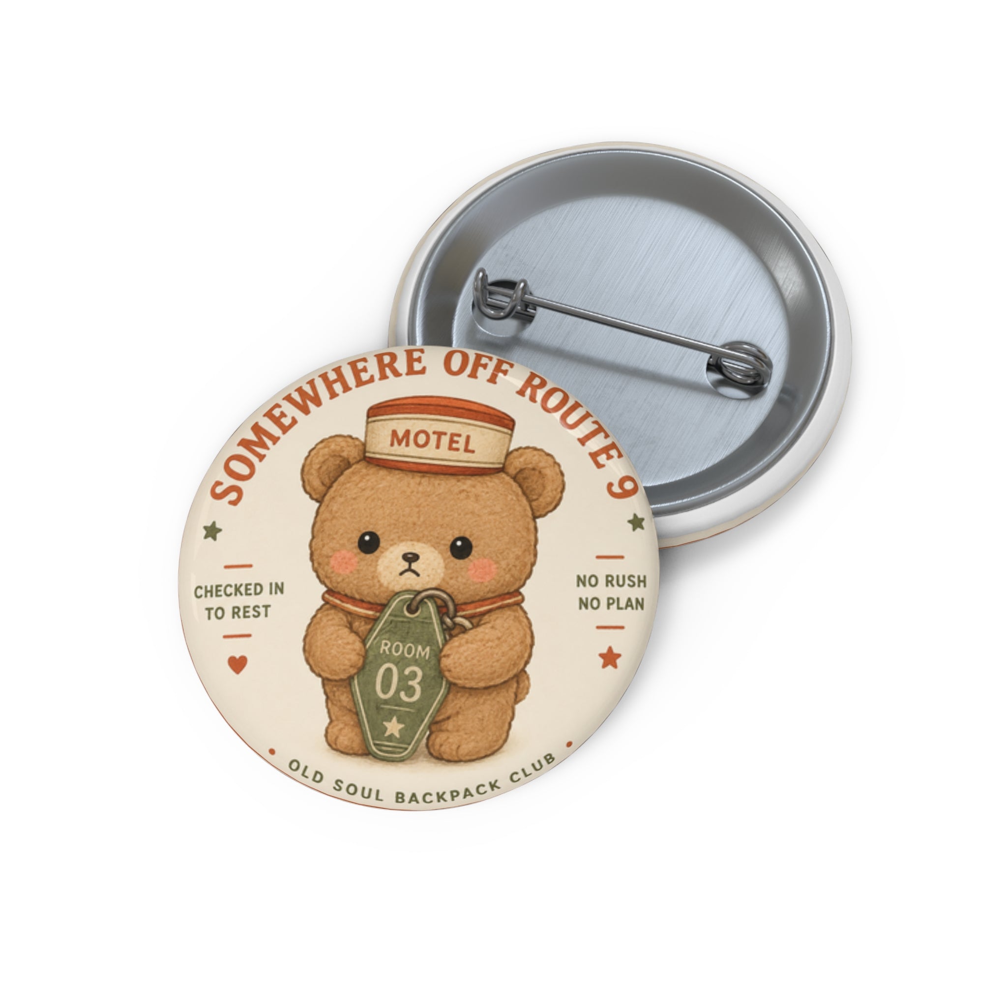Pin Button — "Take It Easy" Cute Lemon Badge - Creations by Chris and Carlos