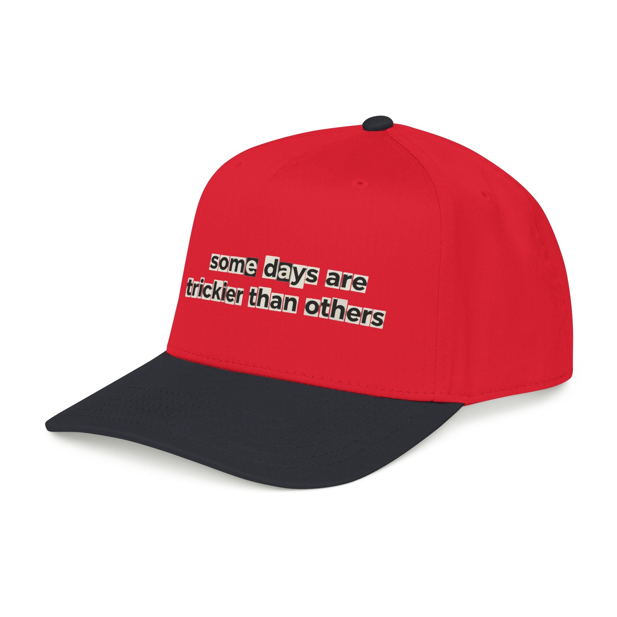 Baseball Cap — "Some Days Are Trickier Than Others" Patch - Creations by Chris and Carlos