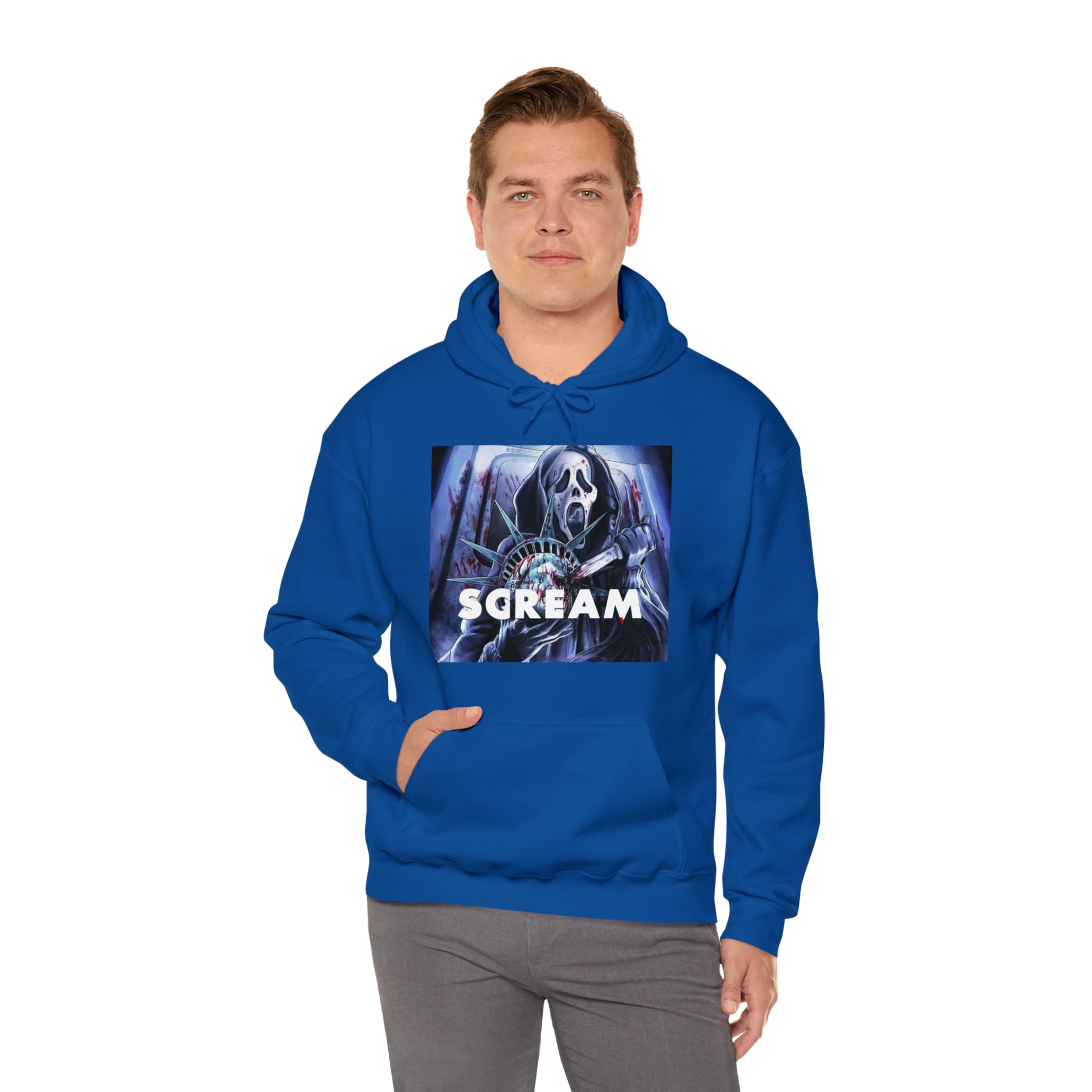 Scream- Unisex Heavy Blend™ Hooded Sweatshirt - Creations by Chris and Carlos