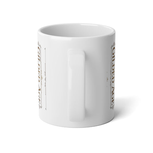 Gilded Age Jumbo Mug (20oz) - Vintage Victorian Decorative Coffee Mug - Creations by Chris and Carlos