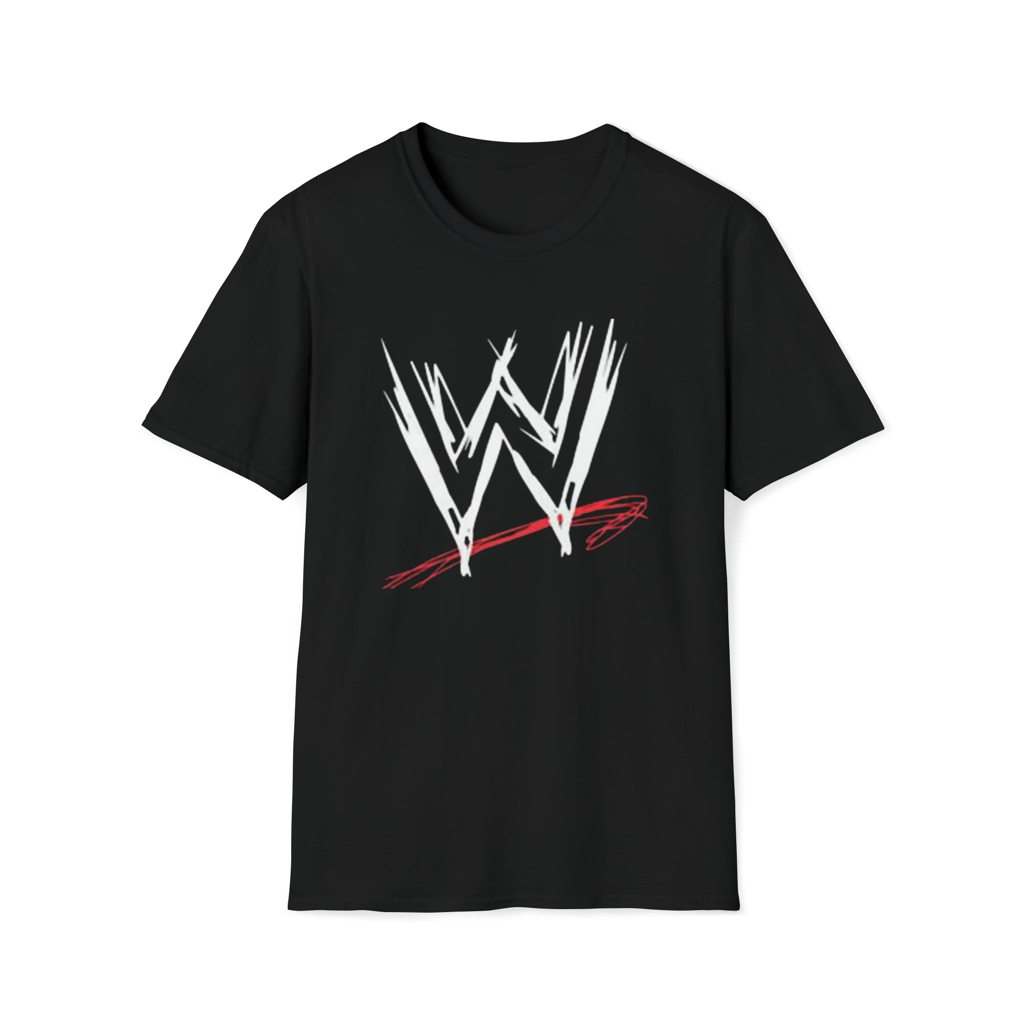 WWF Logo- Unisex Softstyle T-Shirt - Creations by Chris and Carlos