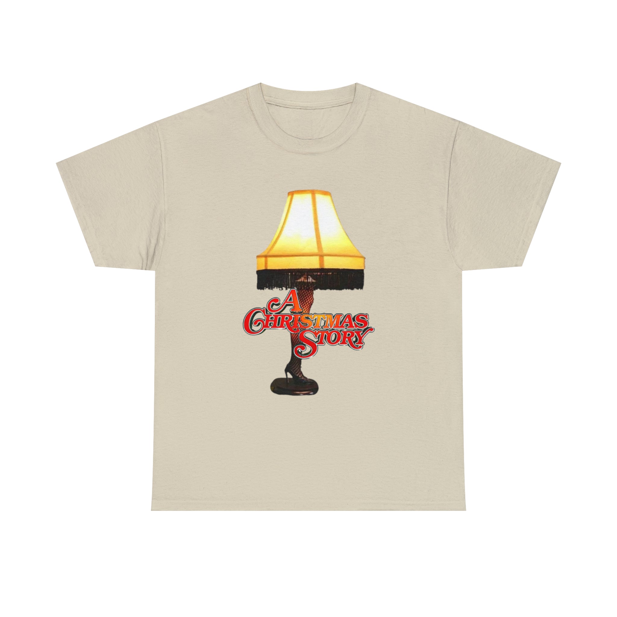 A Christmas Story- Leg Lamp Unisex Heavy Cotton T-Shirt - Creations by Chris and Carlos