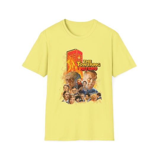 T-Shirt - The Towering Inferno Vintage Movie Poster Tee - Creations by Chris and Carlos