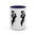 Elegant Lady Fashion Coffee Mug – Vintage Chic Black & White Accent - Creations by Chris and Carlos