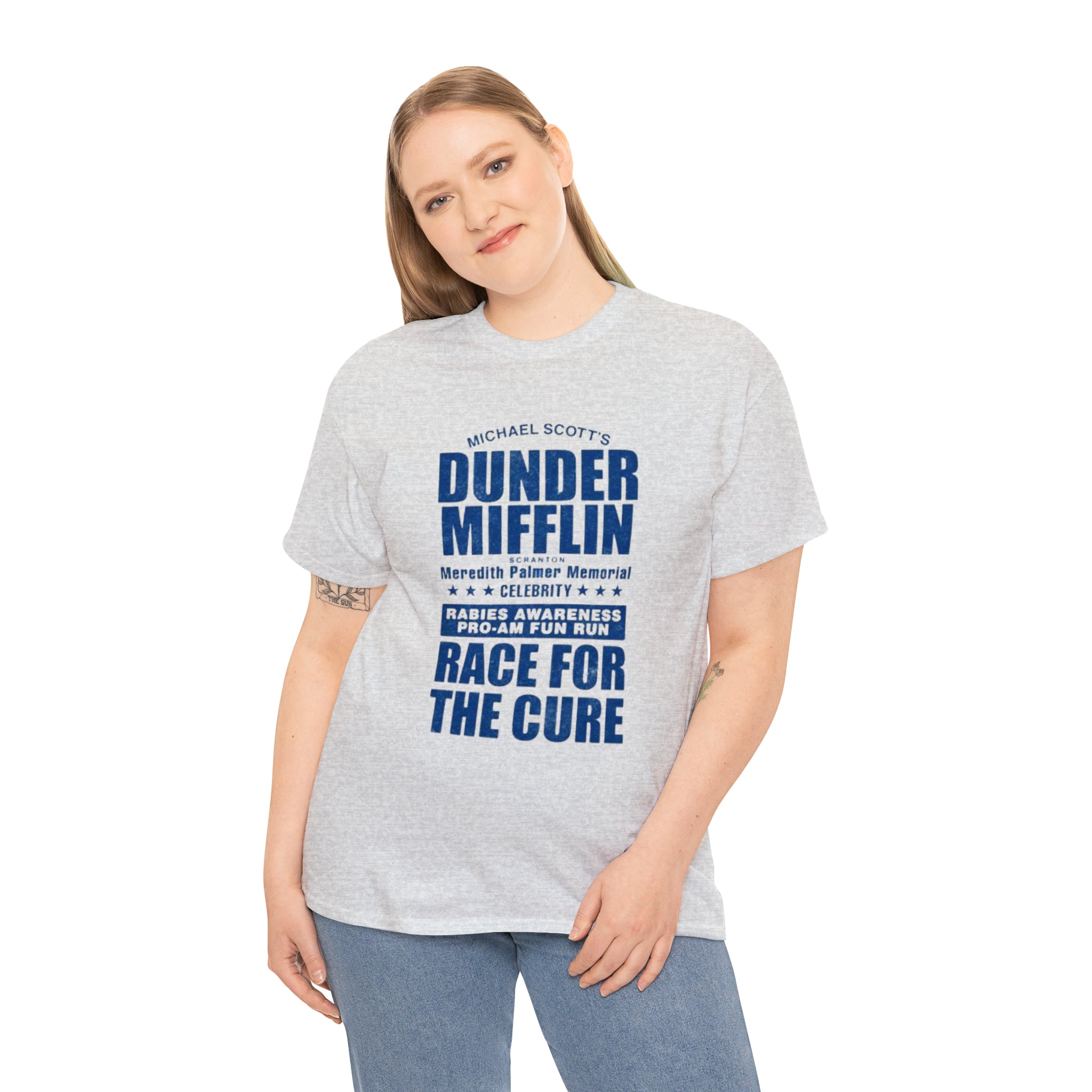 Race for the Cure- Unisex Heavy Cotton T-Shirt - Creations by Chris and Carlos