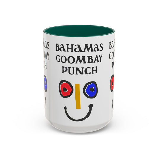 Bahamas Goombay Punch Mug — Colorful Caribbean Smile Coffee Cup (11oz, 15oz) - Creations by Chris and Carlos