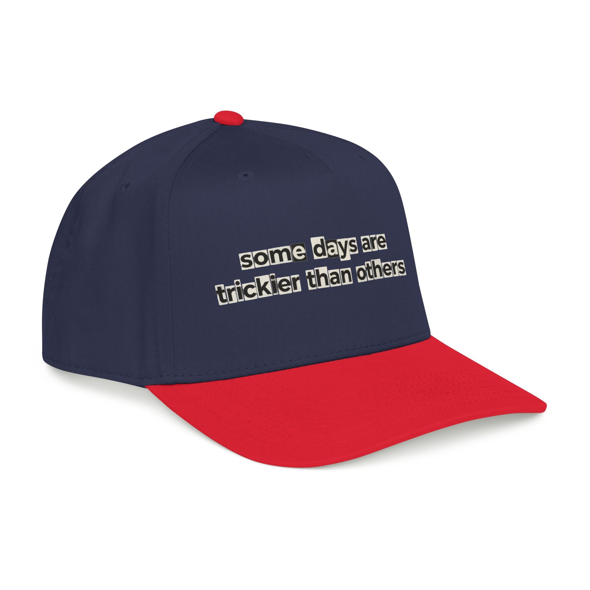 Baseball Cap — "Some Days Are Trickier Than Others" Patch - Creations by Chris and Carlos