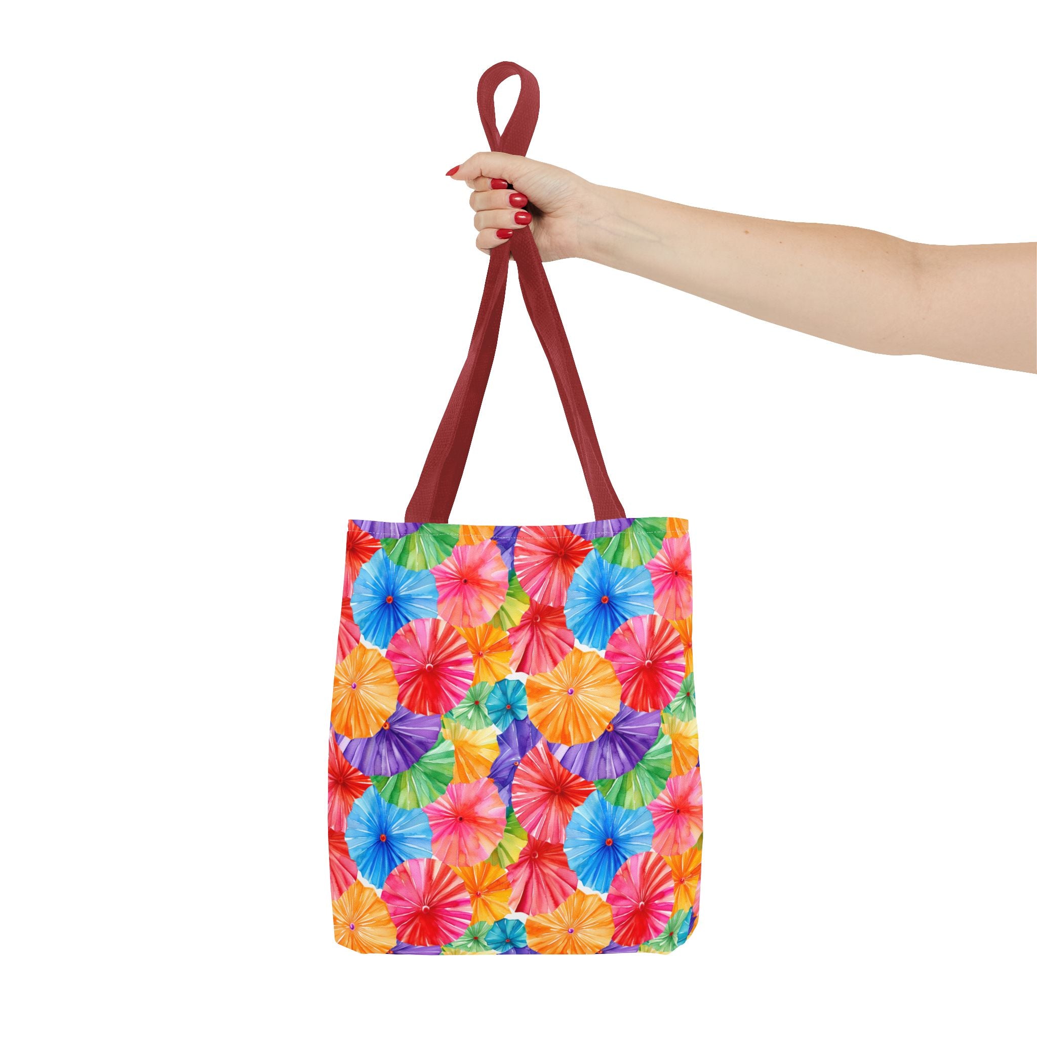 Sol y Alegría (Sun and Joy) Collection- Cactus Succulent Pattern Microfiber Blanket Soft Velveteen Throw for Home & Garden Lovers Colorful Paper Parasol Pattern Tote Bag — Vibrant Summer Beach Market Bag - Creations by Chris and Carlos