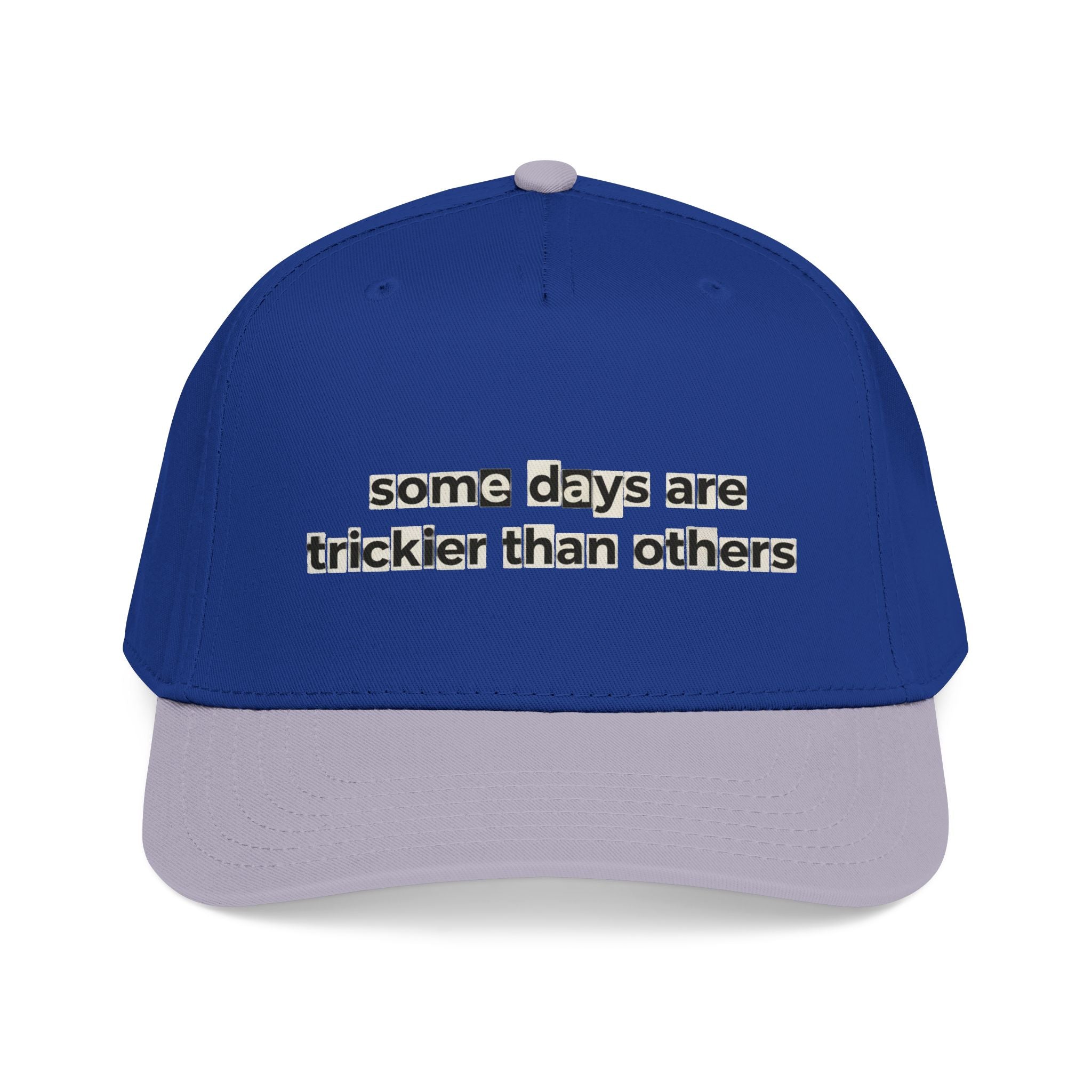 Baseball Cap — "Some Days Are Trickier Than Others" Patch - Creations by Chris and Carlos