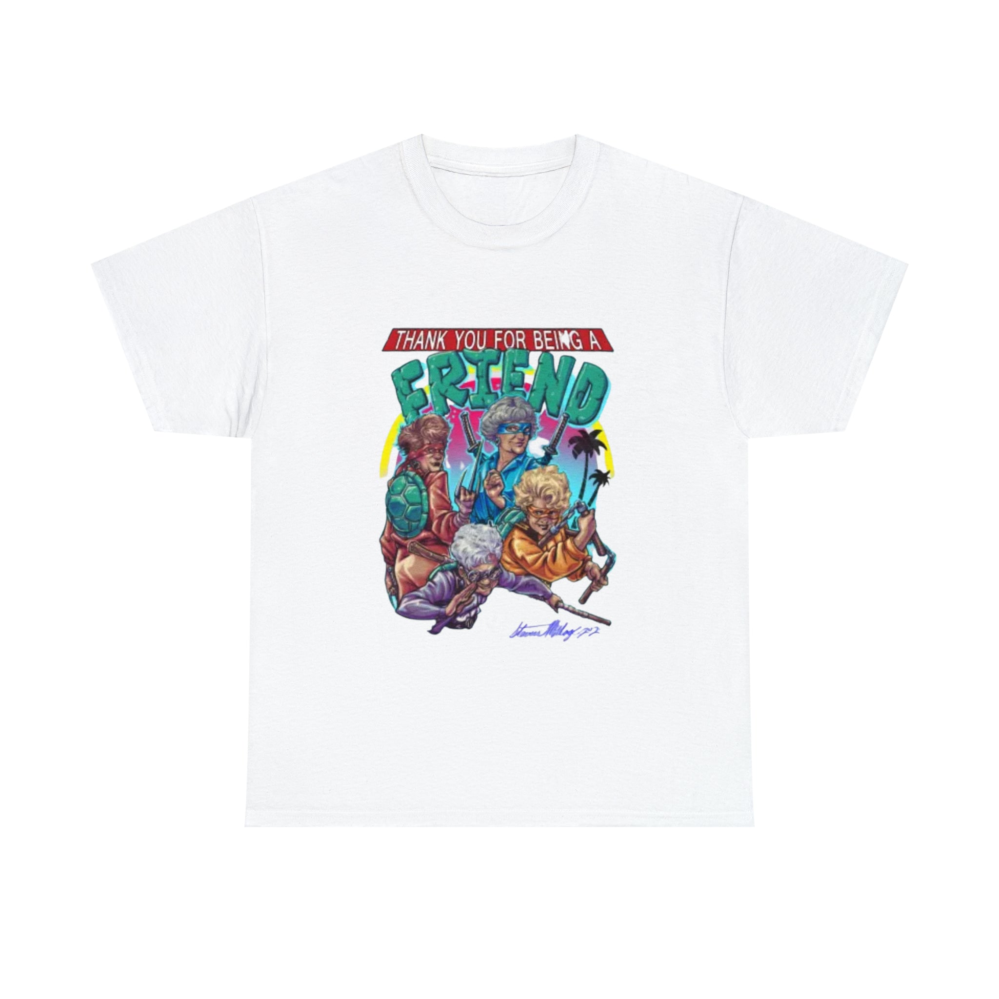 The T-Shirtnage Mutant Ninja Turtles- Unisex Heavy Cotton T-Shirt - Creations by Chris and Carlos