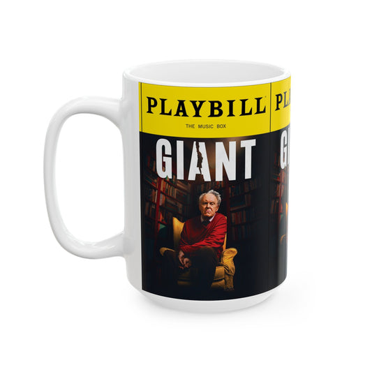 Playbill 'Giant' Ceramic Mug – Broadway Playbill Coffee Cup (11oz/15oz) - Creations by Chris and Carlos