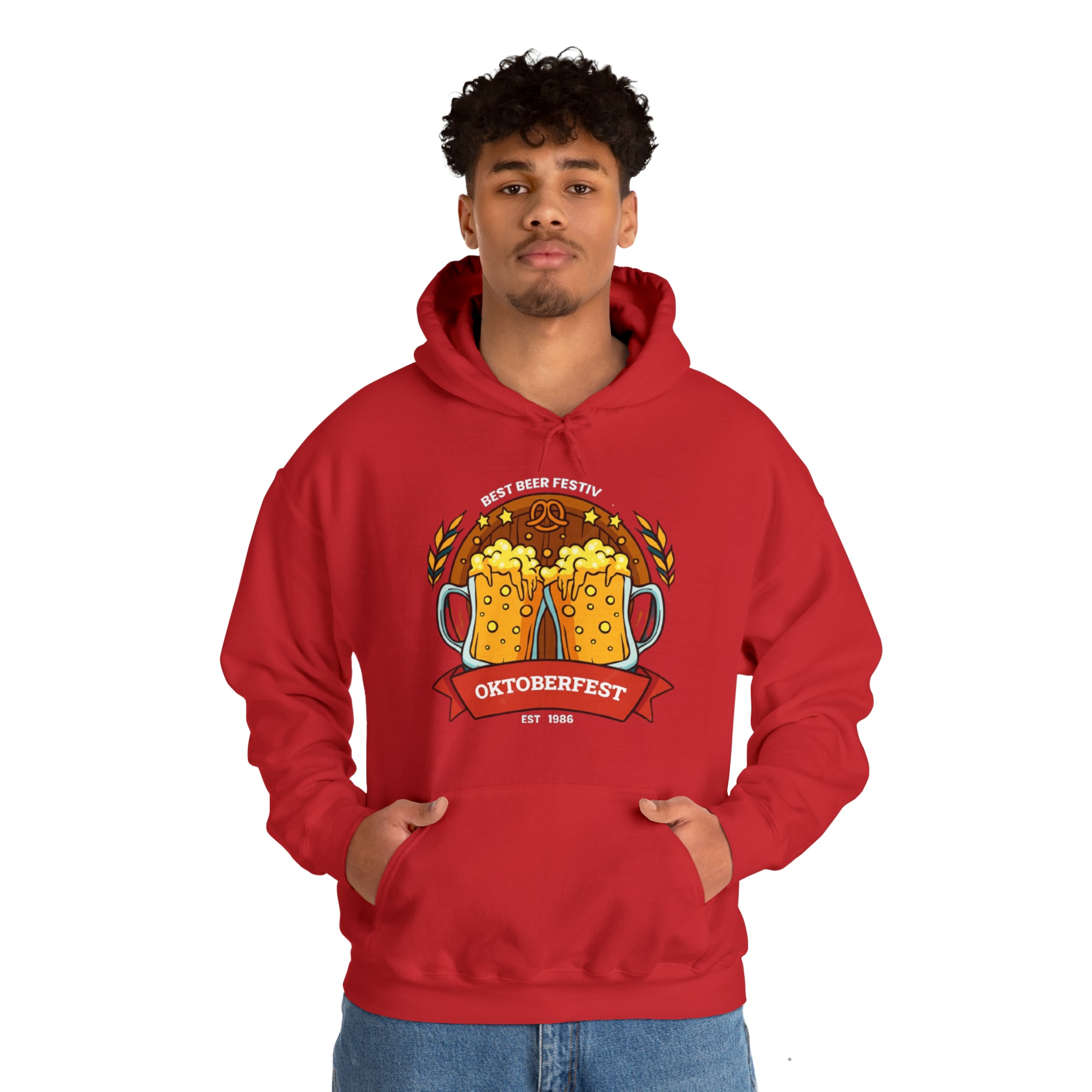 Oktoberfest- Unisex Heavy Blend™ Hooded Sweatshirt - Creations by Chris and Carlos