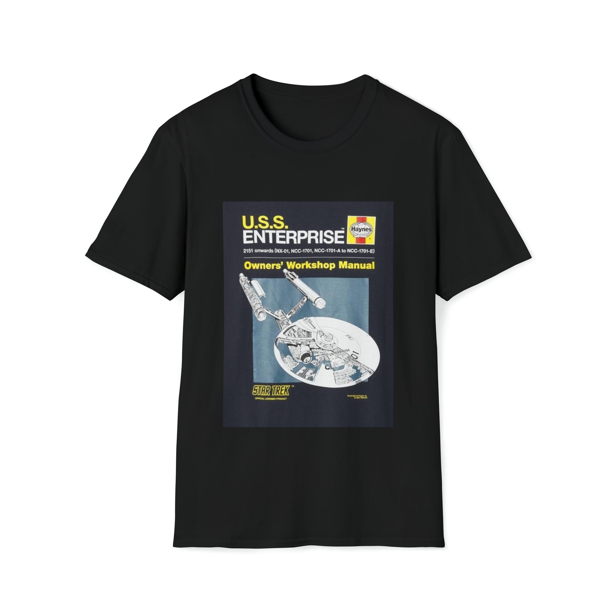 Star Trek USS Enterprise- Unisex Softstyle T-Shirt - Creations by Chris and Carlos