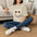 T-Shirt — Autumn Mode Smiley Face Graphic Tee