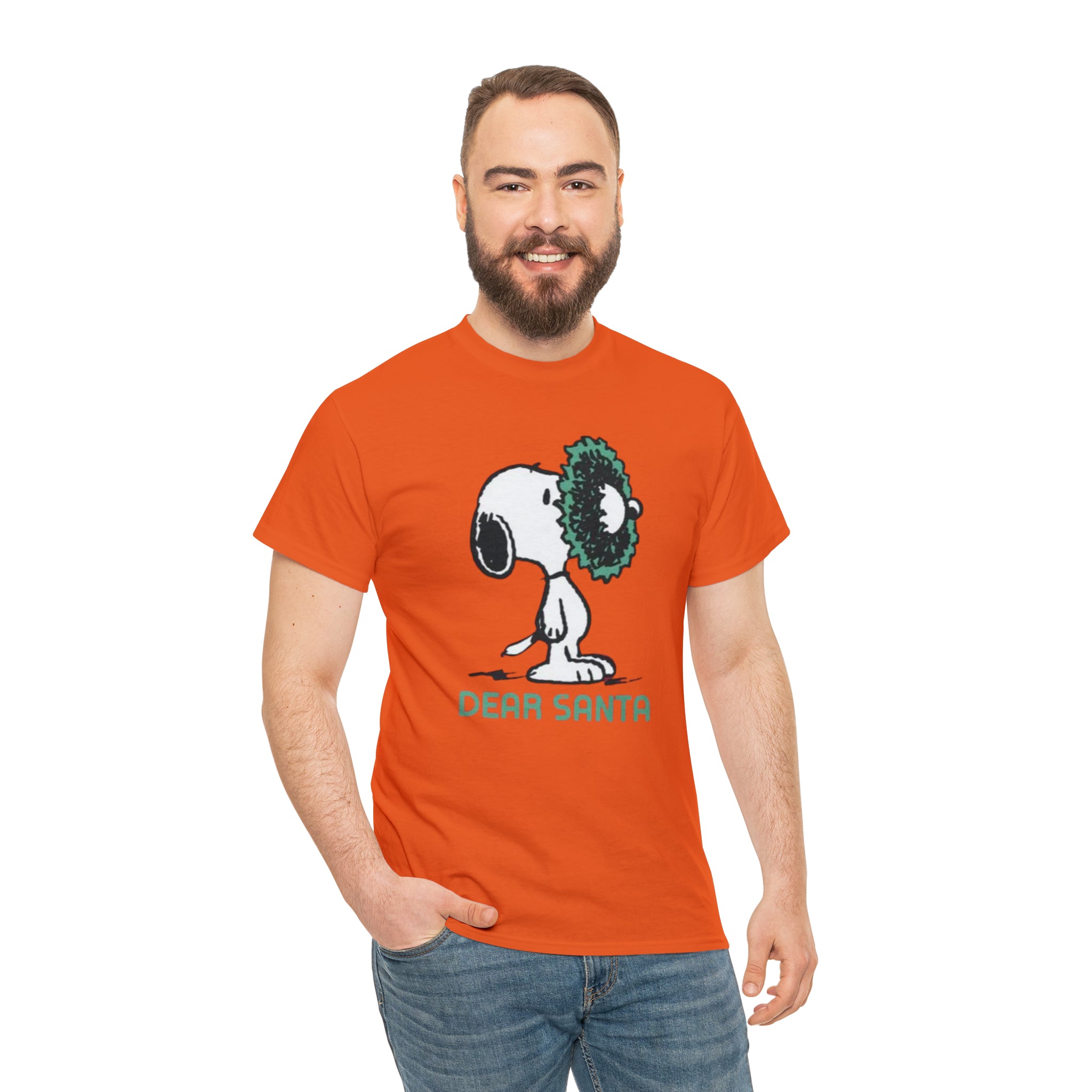 Snoopy- Unisex Heavy Cotton T-Shirt - Creations by Chris and Carlos