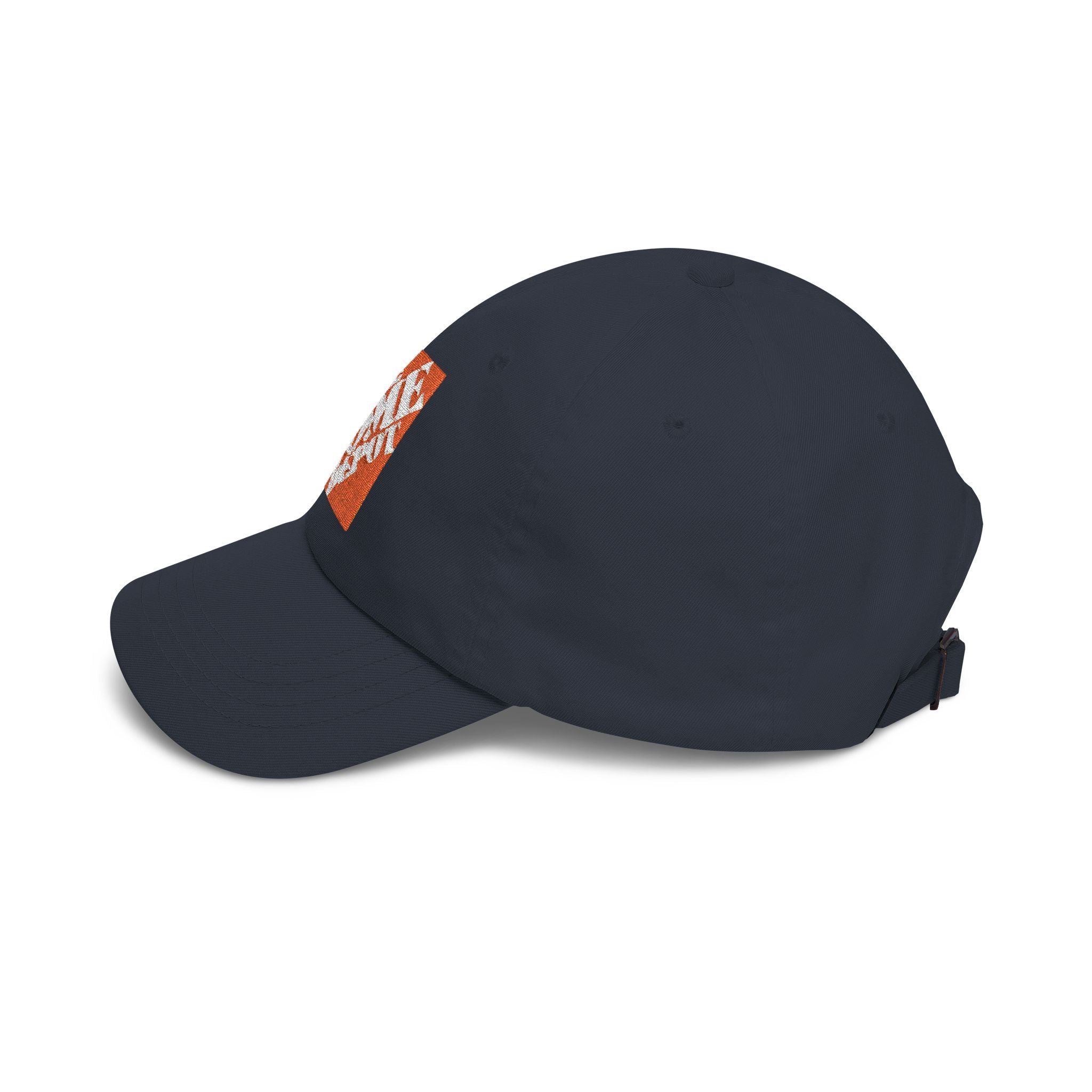 Dad Cap — Embroidered Orange Home Depot Logo Baseball Hat - Creations by Chris and Carlos