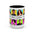 Will & Grace Accent Coffee Mug, Retro TV Show Gift, Fun Office Mug
