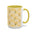 Yellow Tulip Checkered Ceramic Mug (11oz & 15oz)