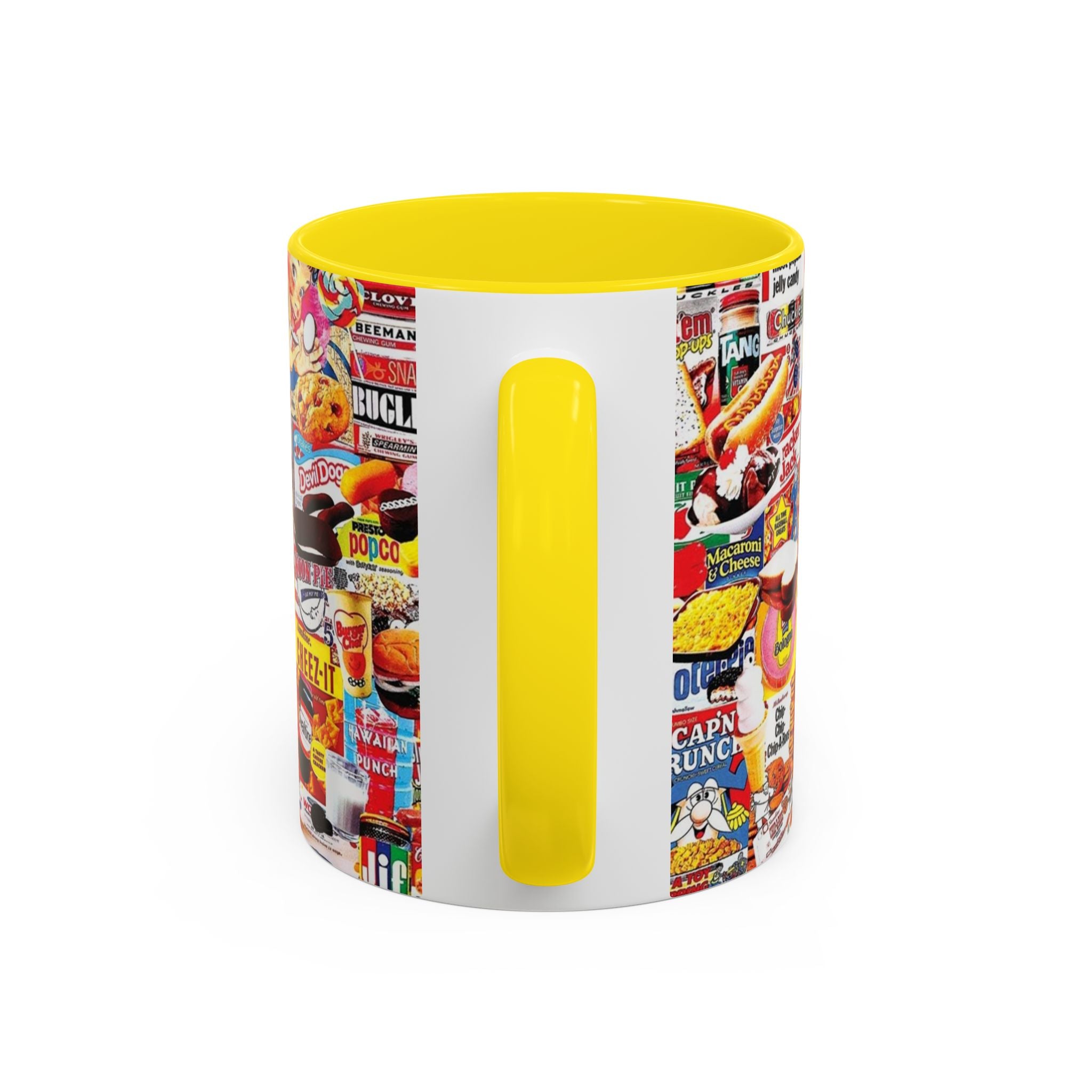 Vintage Snack Packaging Collage Coffee Mug (11/15oz) - Creations by Chris and Carlos