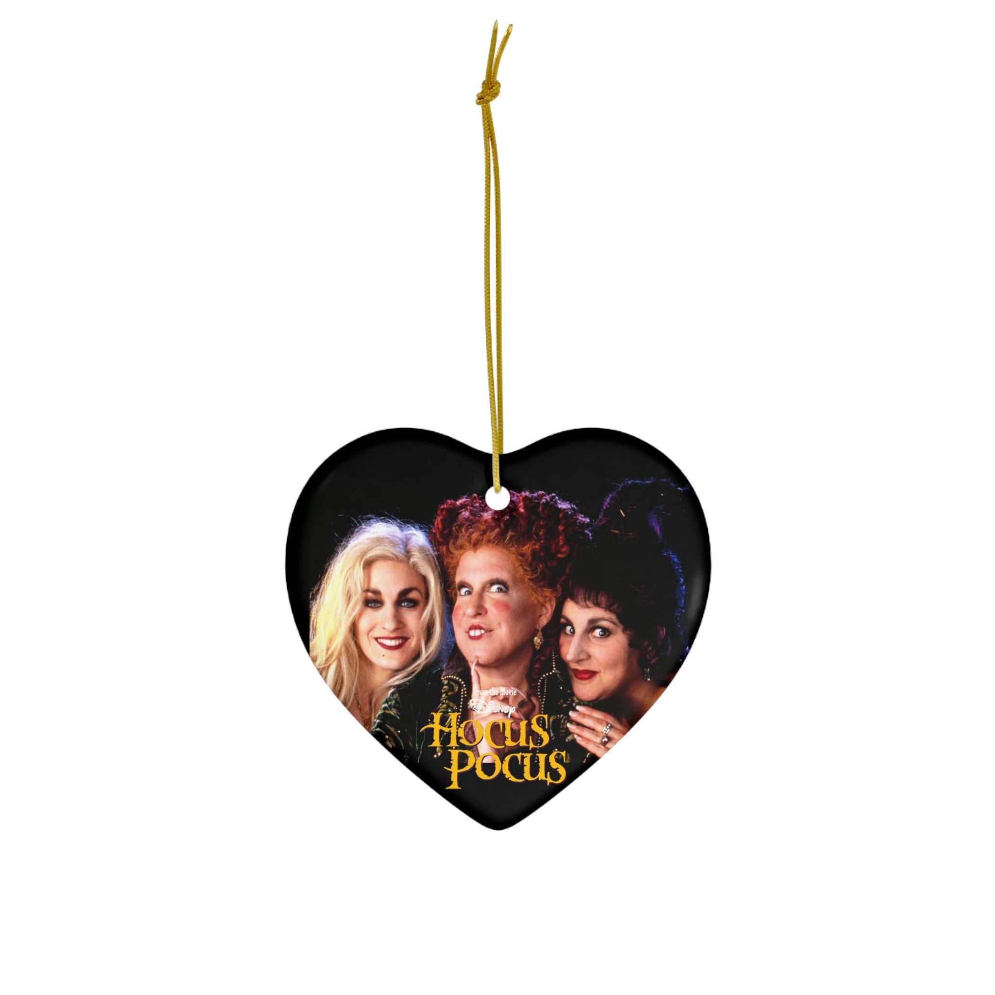 Hocus Pocus- Ceramic Ornament, 4 Shapes - Creations by Chris and Carlos