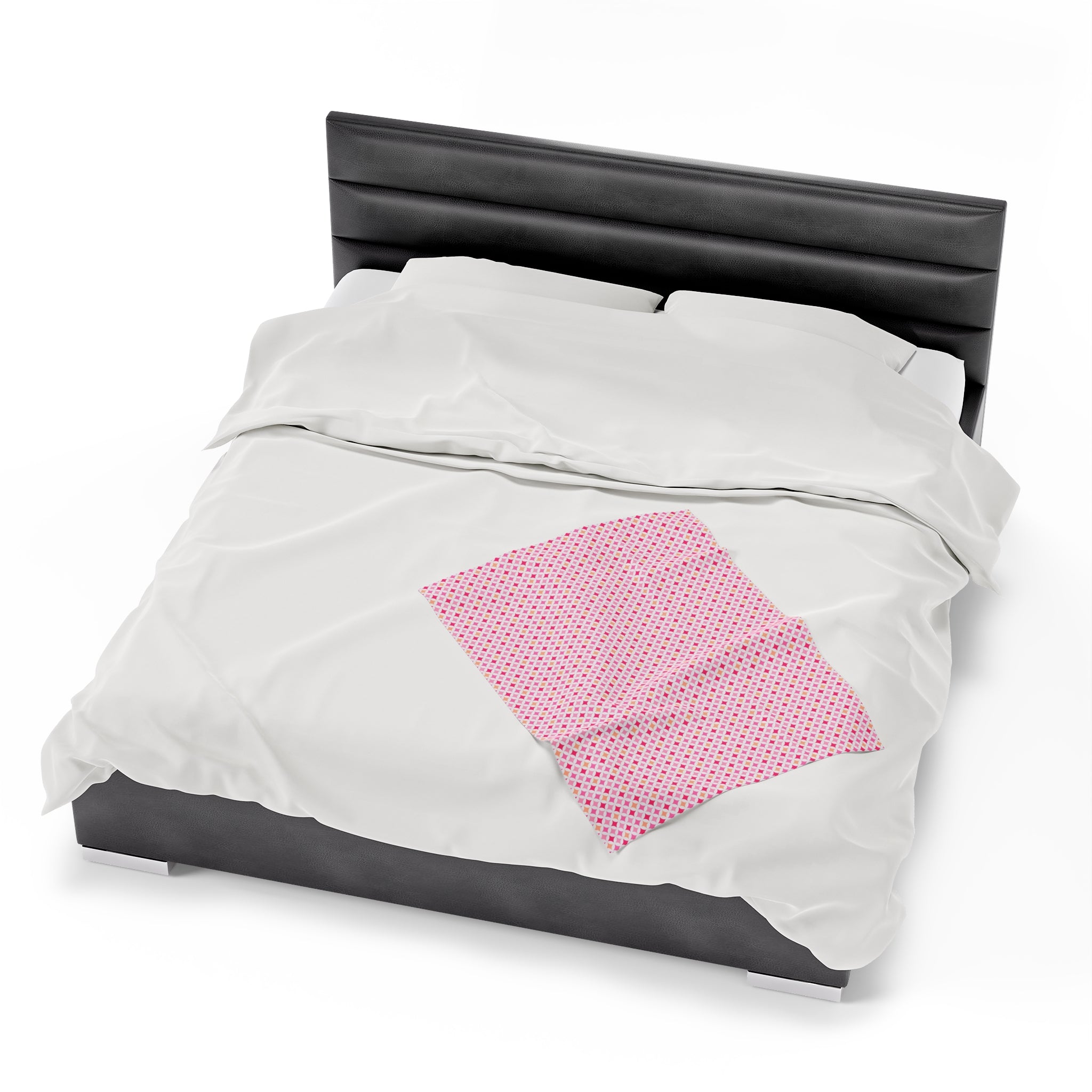 Barbie Pink- Velveteen Plush CuddleLux Bliss Blanket - Creations by Chris and Carlos
