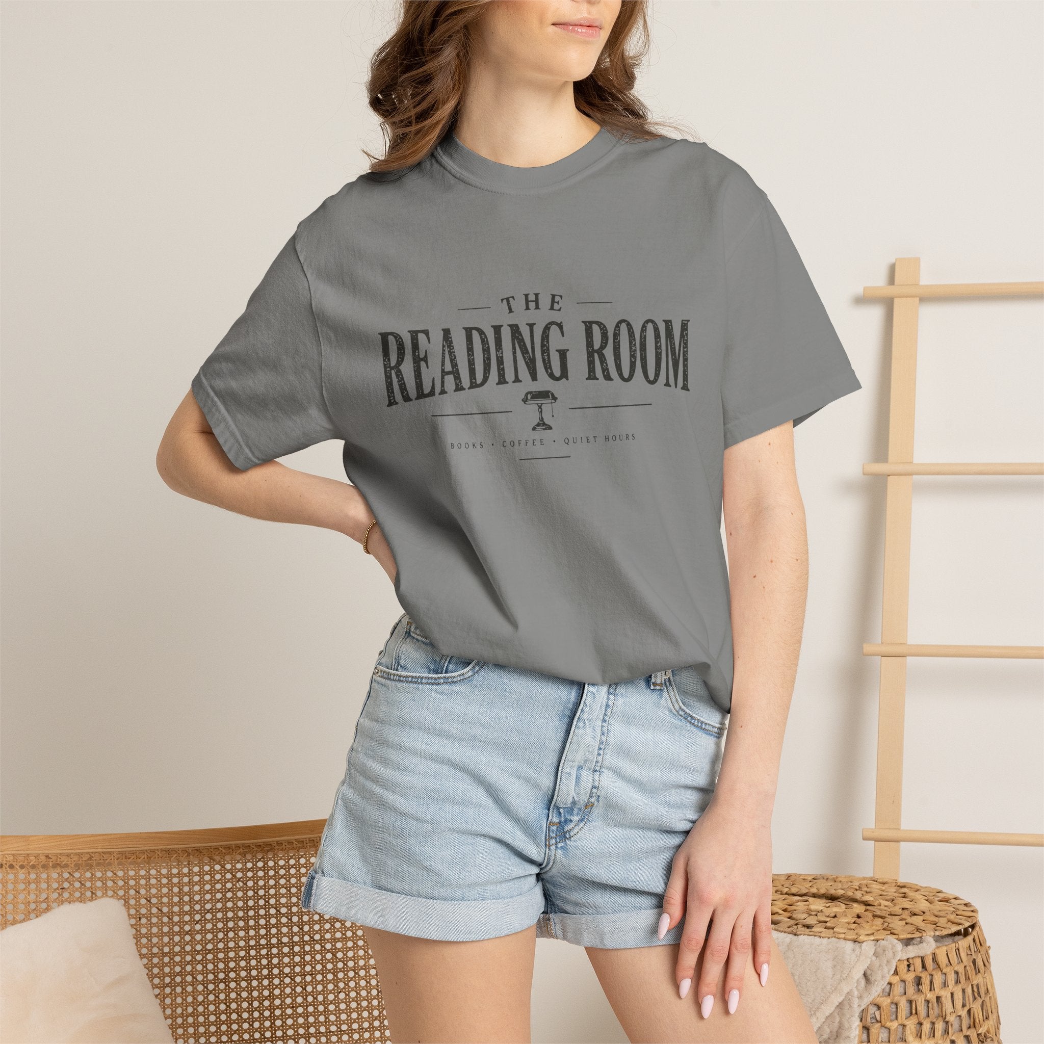 Reading Room Vintage Logo T-Shirt - Creations by Chris and Carlos