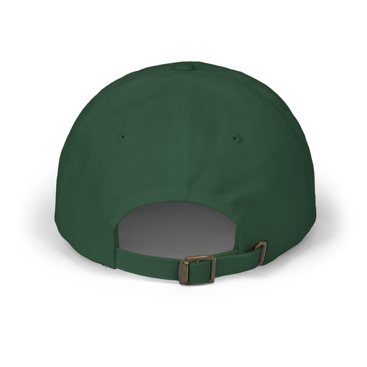 Classic Dad Cap – 'Old Soul' Retro Block Logo Embroidered Baseball Hat - Creations by Chris and Carlos