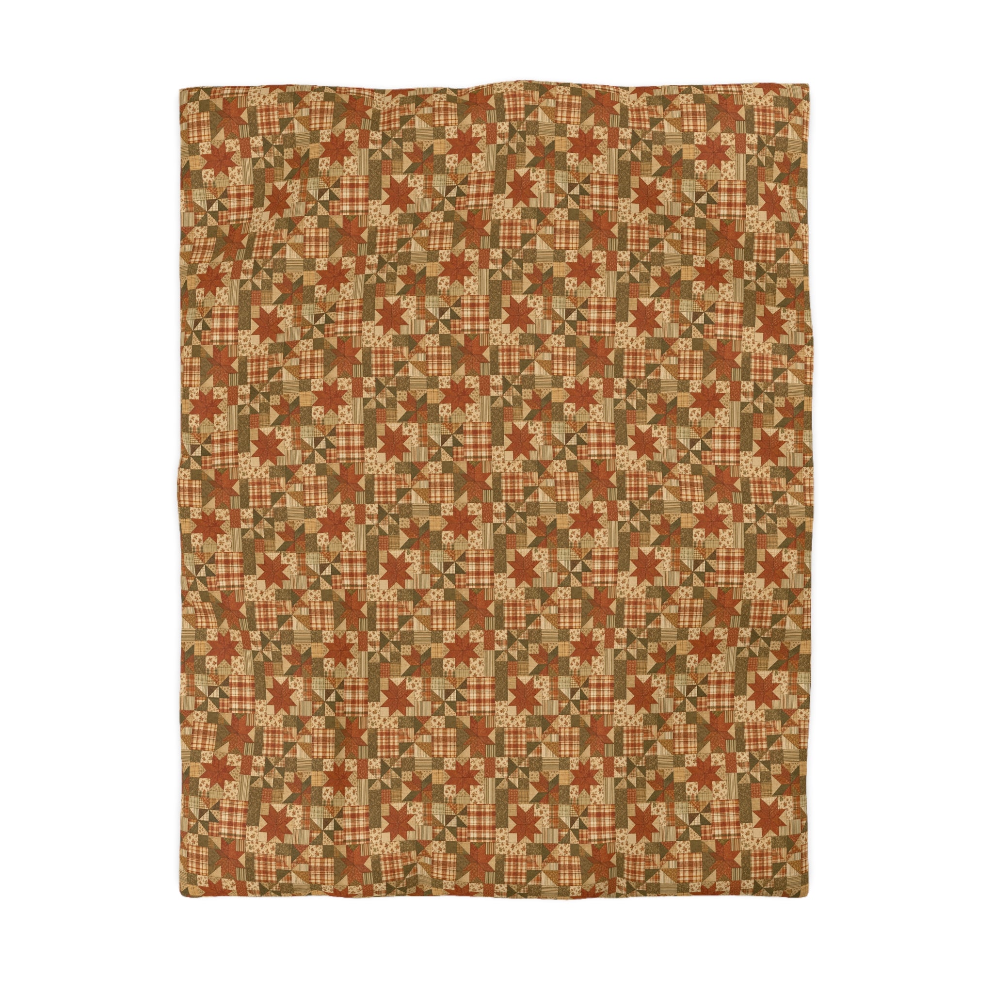 Old Soul Harvest™ Vintage Quilt Blocks Duvet Cover - Duvet Cover from Old Soul Harvest Bedding