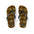 Steampunk Gear Flip Flops — Aether Engineers Patterned Sandals