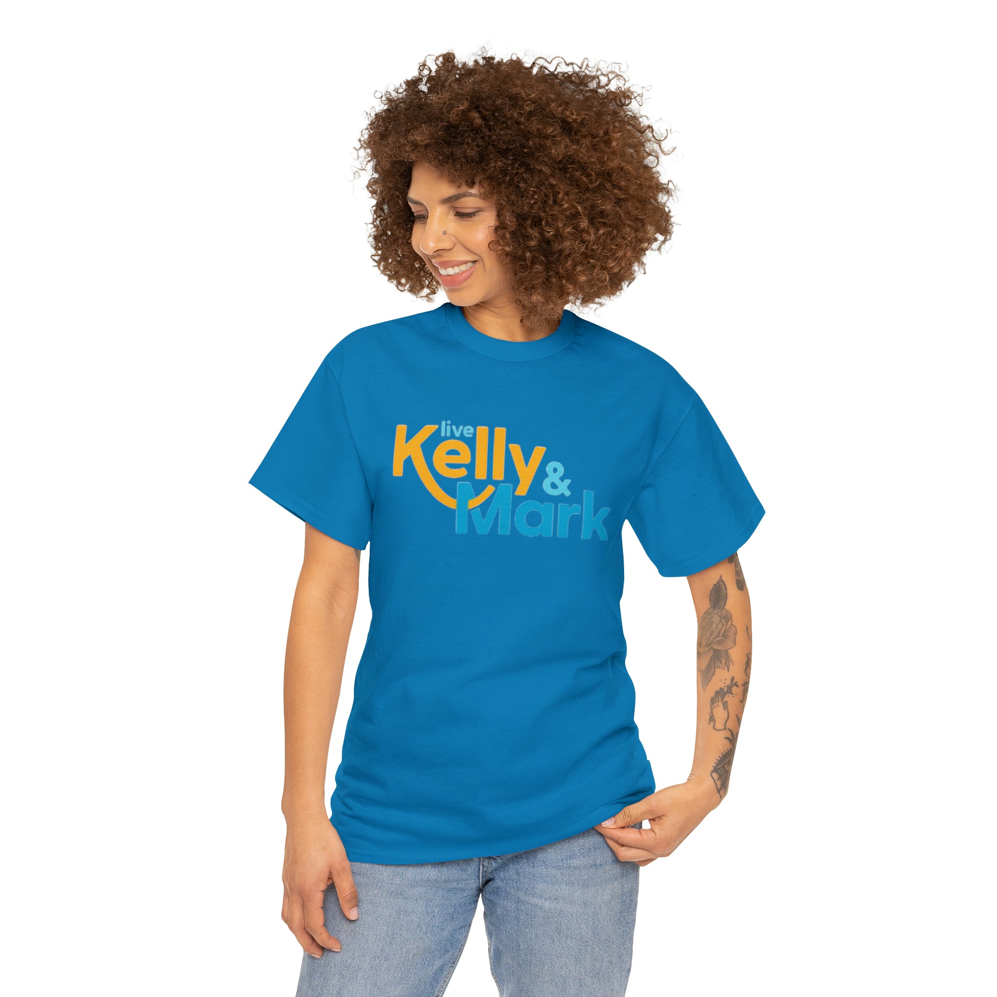 Live Kelly and Mark- Unisex Heavy Cotton T-Shirt - Creations by Chris and Carlos