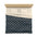 English Ivy & Rose Midnight Geo Star Microfiber Duvet Cover