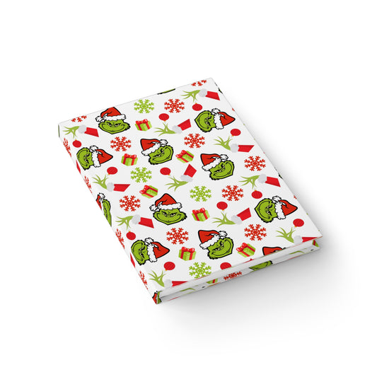 The Grinch Journal - Ruled Line - Creations by Chris and Carlos