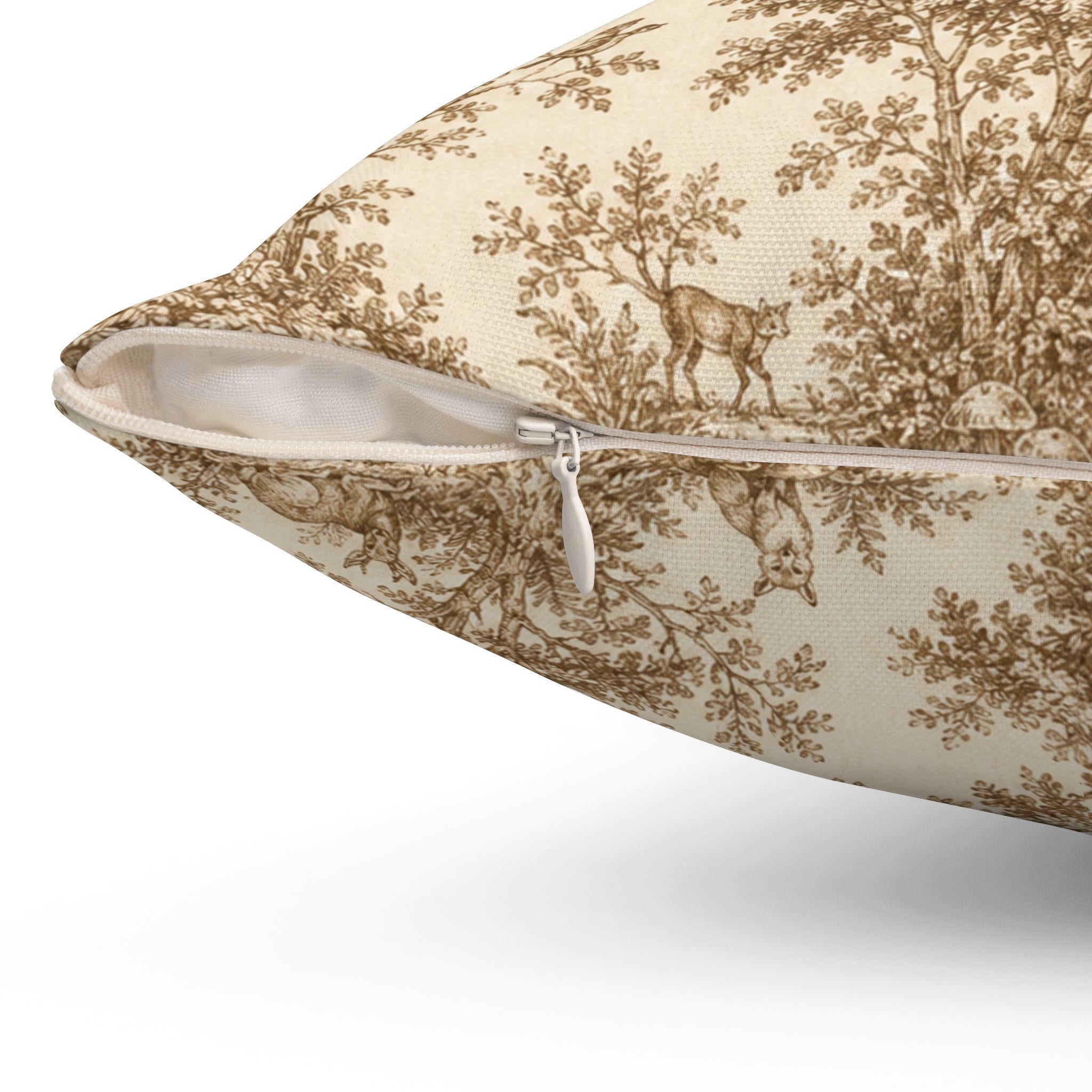 Old Soul Harvest™ Woodland Toile Throw Pillow - Throw Pillow from Old Soul Harvest Woodland Trail